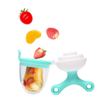 Chupeta para mamilos de silicone infantil Alimentos frescos vegetais Nibbler mordedor manequim 2 unidades de brinquedos para dentição Chupeta comedouro de frutas para bebês